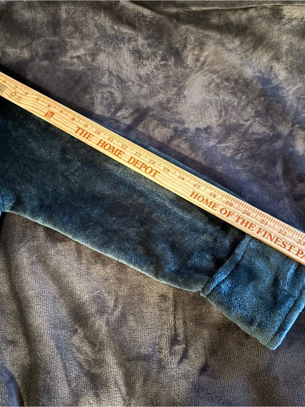 Berkshire Medium Plush Long Shawl Collar Robe - Deep Teal NWT - Picture 11 of 14